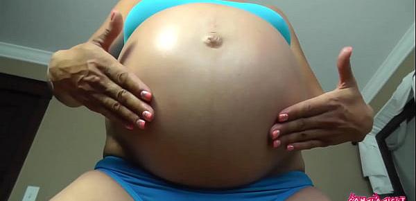  Beautiful pregnant rubs and massages belly